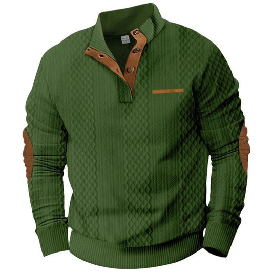 NEW - Men's Long Sleeve Cashmere Sweatshirt