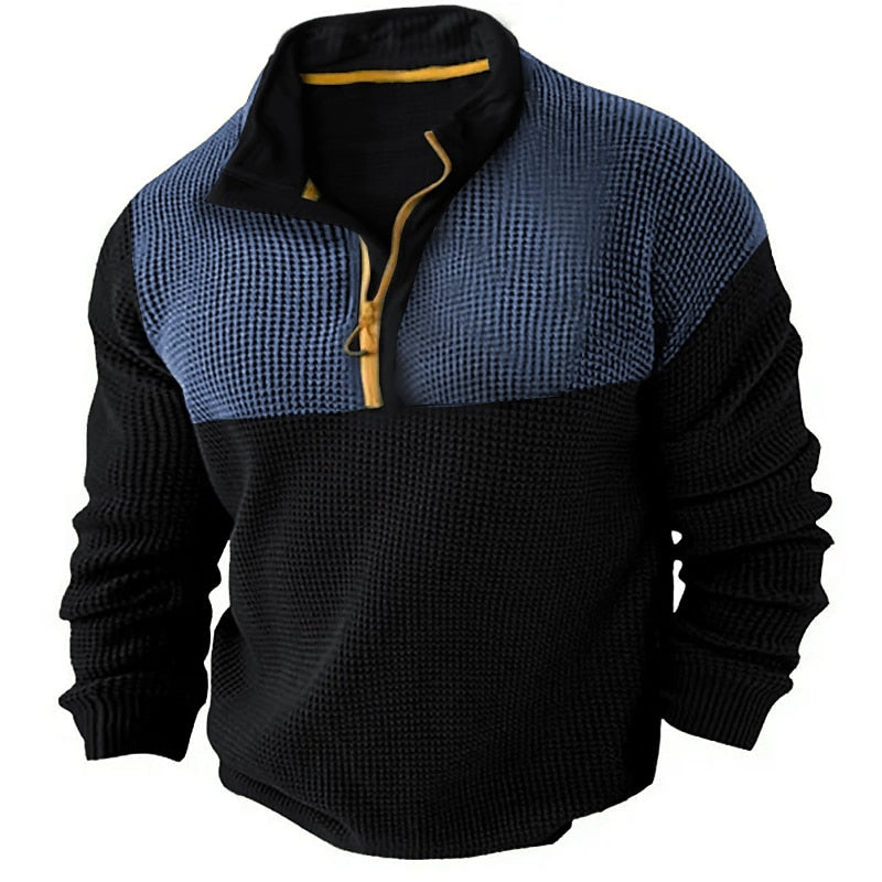 Fashion Men's Fashion Breathable Lapel Polo Shirt