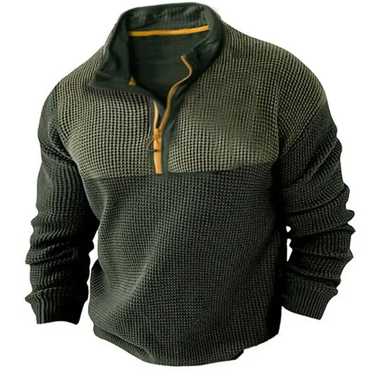 Fashion Men's Fashion Breathable Lapel Polo Shirt
